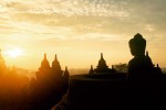 Amazing Borobudur Sunset