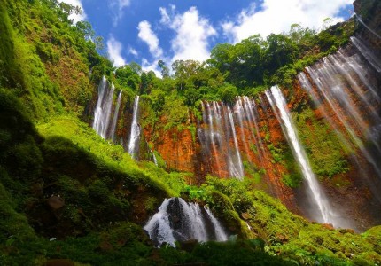 Tumpak Sewu Waterfall from Malang/Surabaya
