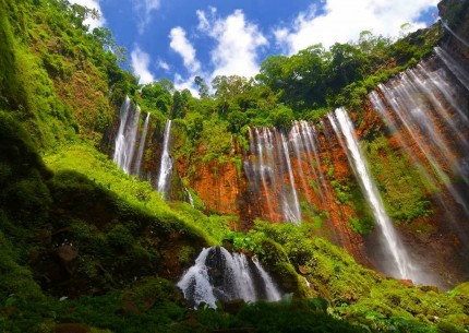 Tumpak Sewu Waterfall from Malang/Surabaya