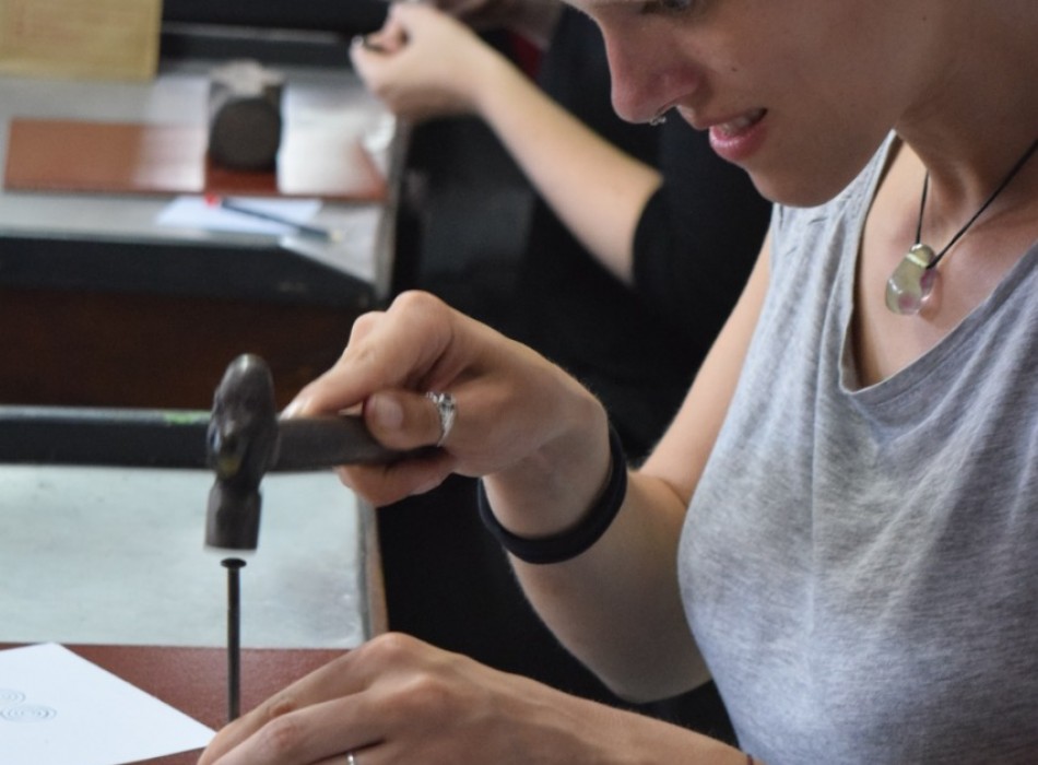 Short Course of Making Jewelry from Silver at Kotagede