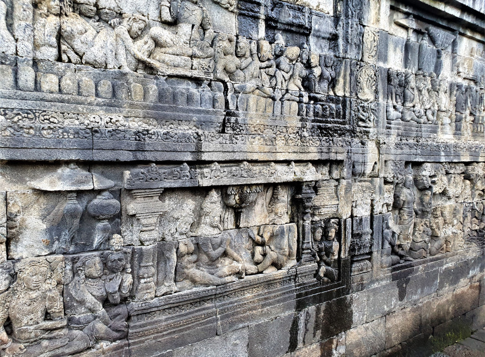 From Semarang Port : Borobudur