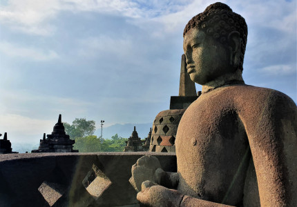 From Bali : Borobudur One Day Tour with Flights