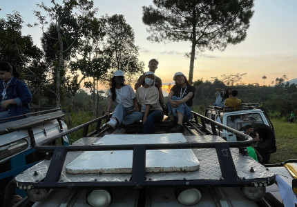 Salak Agro Jeep Village from the Port of Benoa Bali