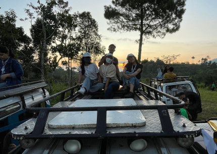 Salak Agro Jeep Village from the Port of Benoa Bali